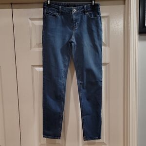 White House Black Market Skinny Skimmer Blue Women's Jeans